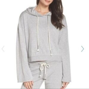Make + Model Fleece Lined Bell Sleeve Hoodie NWT